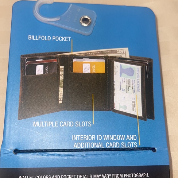 ❤️NEW!!!❤️ Dickies Trifold Extra Capacity ADDITIONAL CARD SLOTS
BILLFOLD POCKET - Picture 5 of 8